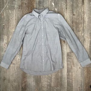 H&M Light Grey Button Down